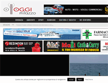 Tablet Screenshot of oggimilazzo.it